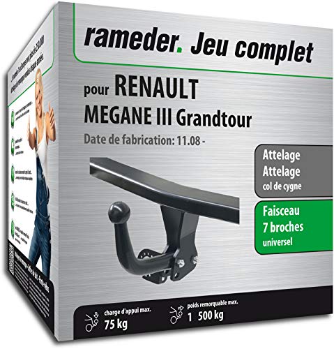 attelage + Faisceau Renault Megane III Grandtour